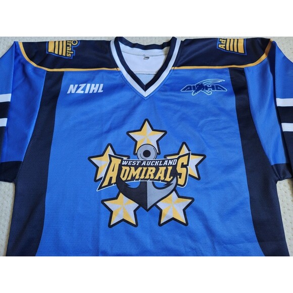 RARE West Auckland ADMIRALS New Zealand NZIHL Youth hockey jersey, 16 - Picture 2 of 6
